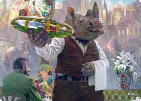 Image of Killer Service Art Card [Streets of New Capenna Art Series]