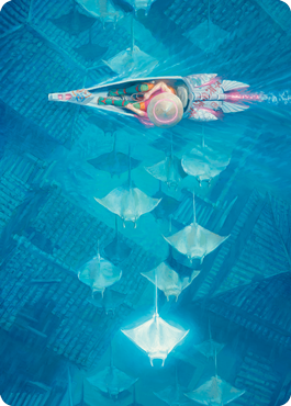 Image of Discover the Impossible Art Card [Kamigawa: Neon Dynasty Art Series]