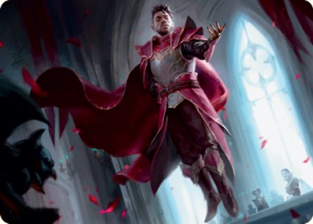 Image of Markov Waltzer Art Card [Innistrad: Crimson Vow Art Series]