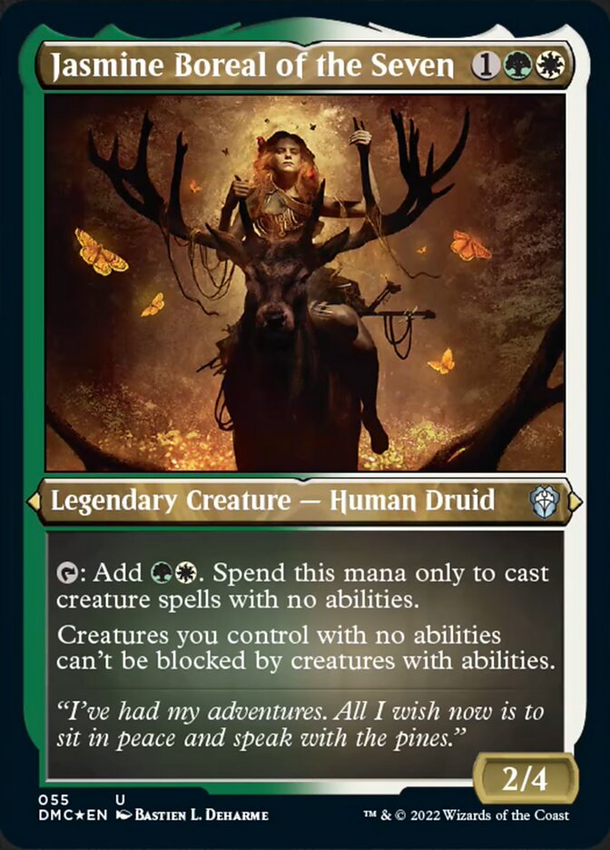 Image of Jasmine Boreal of the Seven (Foil Etched) [Dominaria United Commander]