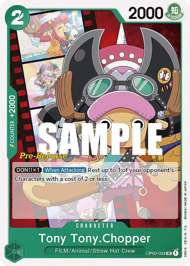 Image of Tony Tony.Chopper [Paramount War Pre-Release Cards]