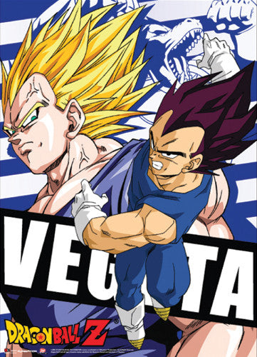 Image of DRAGON BALL Z VEGETA WALLSCROLL