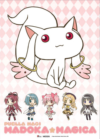 MADOKA MAGICA KYUBEY WALLSCROLL