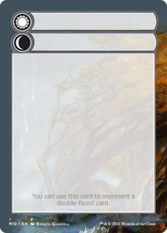 Image of Helper Card (1/9) [Innistrad: Midnight Hunt Tokens]