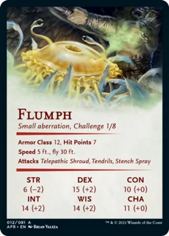 Image of Flumph Art Card [Dungeons & Dragons: Adventures in the Forgotten Realms Art Series]