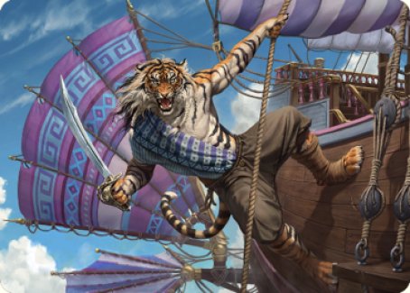 Image of Jedit Ojanen, Mercenary Art Card [Dominaria United Art Series]