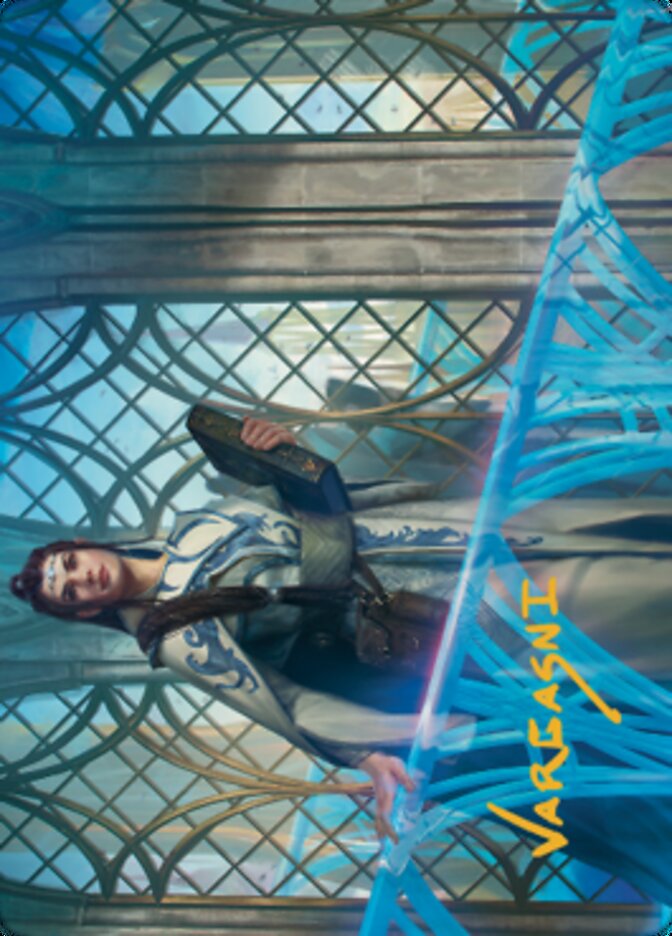 Image of Hurkyl, Master Wizard Art Card (Gold-Stamped Signature) [The Brothers' War Art Series]