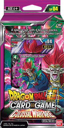 Image of Dragon Ball Super Card Game: Colossal Warfare Special Pack Set