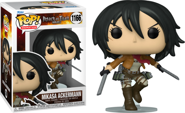 Image of Mikasa Ackermann #1166 (POP! Animation Attack on Titan)