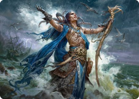 Image of Lier, Disciple of the Drowned Art Card [Innistrad: Midnight Hunt Art Series]