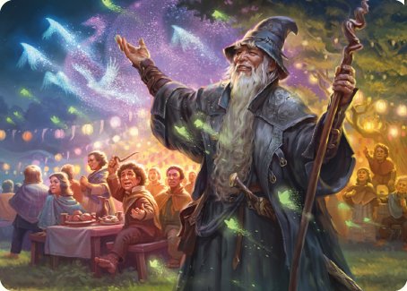 Image of Gandalf, Friend of the Shire Art Card [The Lord of the Rings: Tales of Middle-earth Art Series]