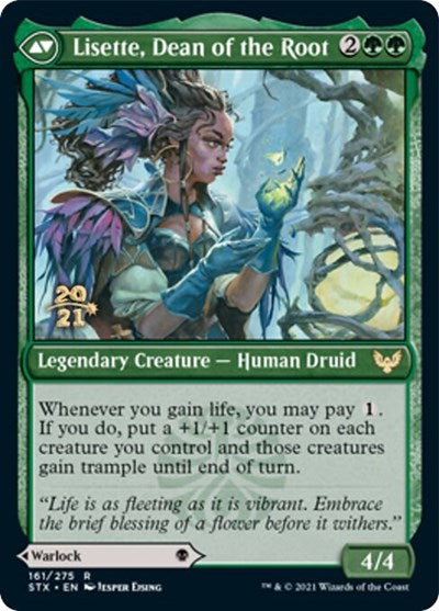 Image of Valentin, Dean of the Vein // Lisette, Dean of the Root [Strixhaven: School of Mages Prerelease Promos]