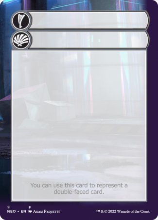 Image of Helper Card (9/9) [Kamigawa: Neon Dynasty Tokens]