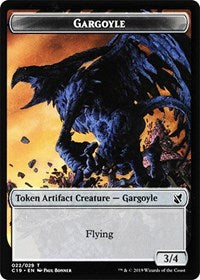 Image of Gargoyle // Egg Double-Sided Token [Commander 2019 Tokens]