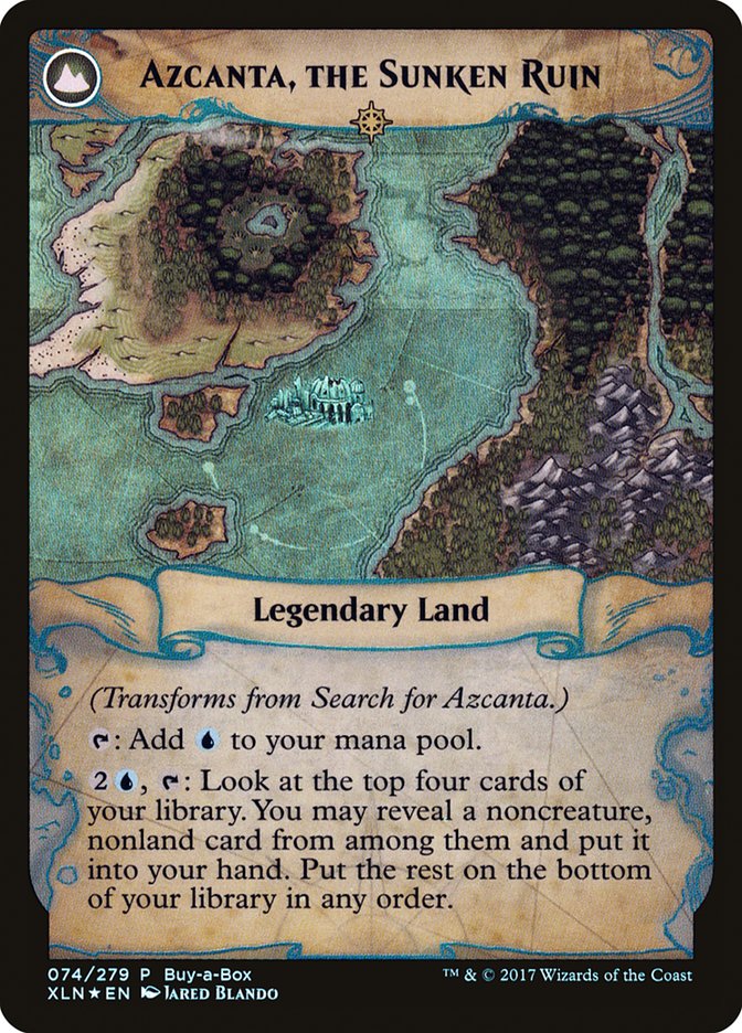 Image of Search for Azcanta // Azcanta, the Sunken Ruin (Buy-A-Box) [Ixalan Treasure Chest]