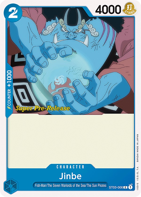 Image of Jinbe [Super Pre-Release Starter Deck: The Seven Warlords of the Sea]