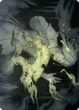 Image of Careful Cultivation Art Card [Kamigawa: Neon Dynasty Art Series]