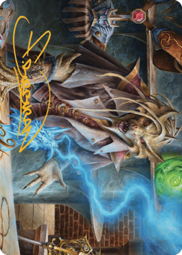 Image of Renari, Merchant of Marvels Art Card (Gold-Stamped Signature) [Commander Legends: Battle for Baldur's Gate Art Series]