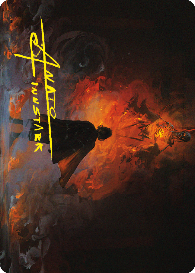 Image of Pippin, Guard of the Citadel Art Card (Gold-Stamped Signature) [The Lord of the Rings: Tales of Middle-earth Art Series]