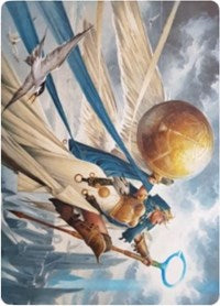 Image of Linvala, Shield of Sea Gate Art Card [Zendikar Rising Art Series]