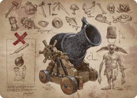 Image of Goblin Charbelcher Art Card [The Brothers' War Art Series]