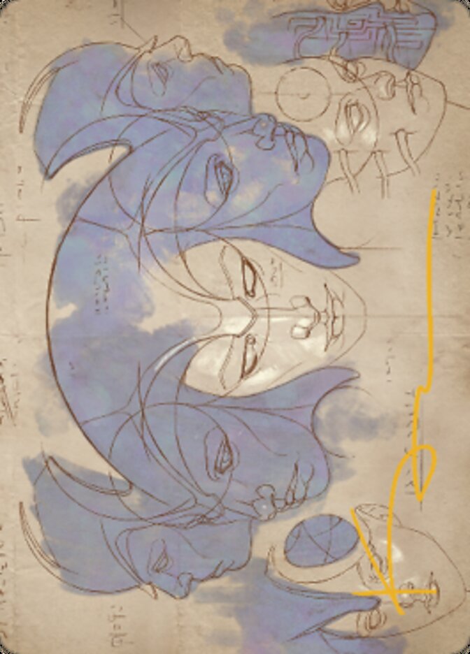 Image of Helm of the Host Art Card (Gold-Stamped Signature) [The Brothers' War Art Series]