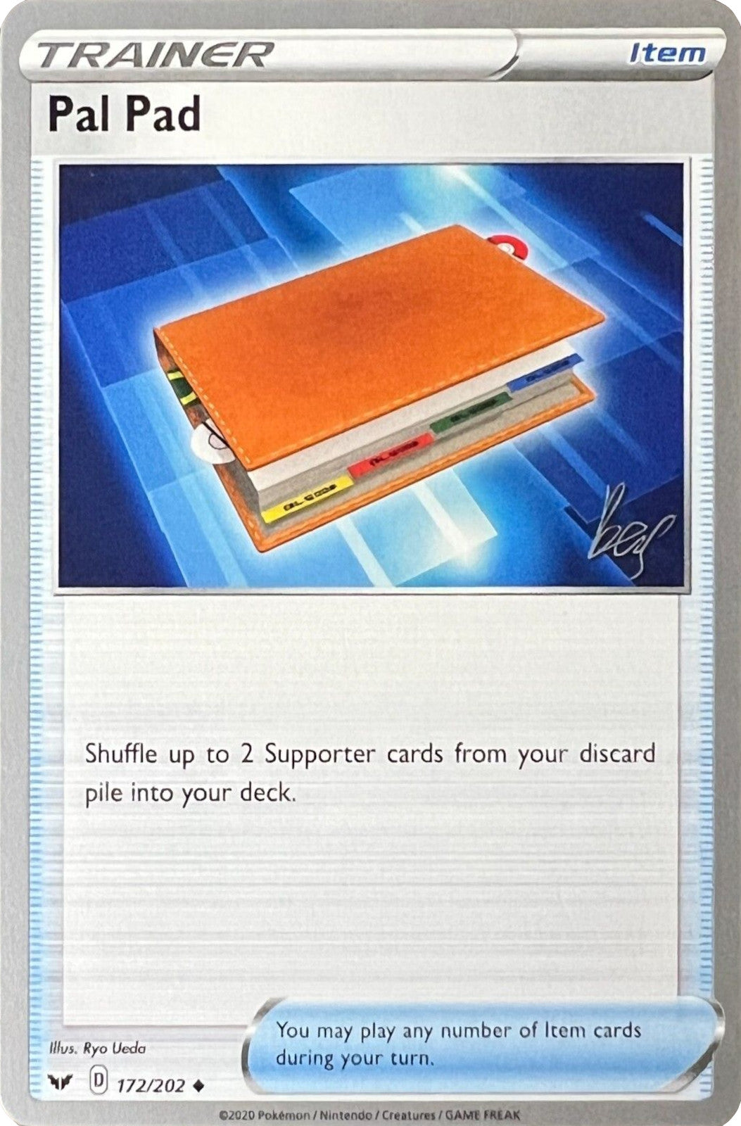 Image of Pal Pad (172/202) (Cheryl Again - Sebastian Lashmet) [World Championships 2022]