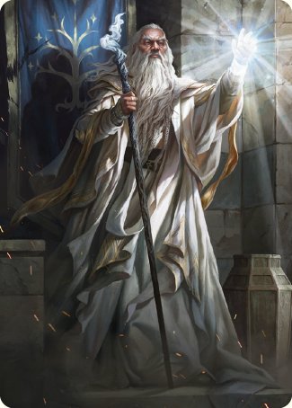Image of Gandalf the White Art Card [The Lord of the Rings: Tales of Middle-earth Art Series]