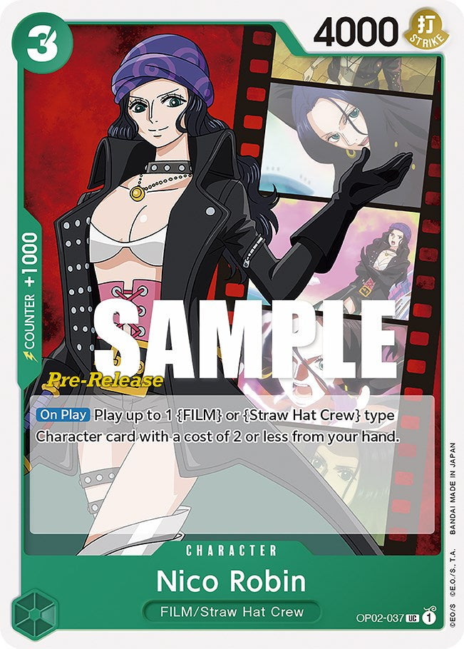 Image of Nico Robin [Paramount War Pre-Release Cards]