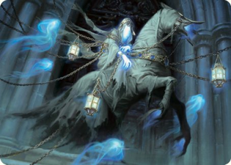 Image of Patrician Geist Art Card [Innistrad: Midnight Hunt Art Series]