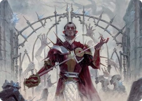 Image of Cemetery Gatekeeper Art Card [Innistrad: Crimson Vow Art Series]