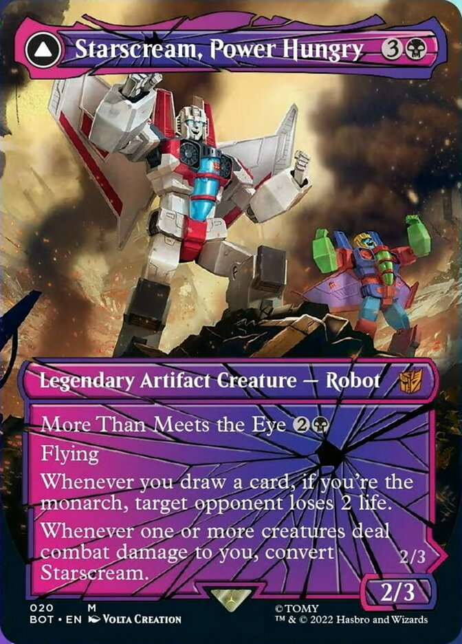 Image of Starscream, Power Hungry // Starscream, Seeker Leader (Shattered Glass) [Transformers]