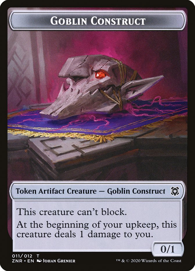 Image of Goblin Construct Token [Zendikar Rising Tokens]