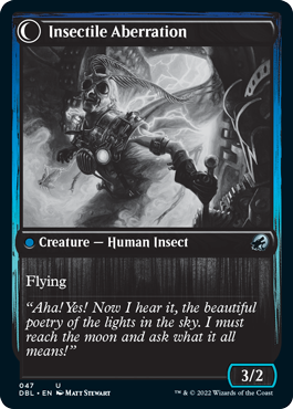 Image of Delver of Secrets // Insectile Aberration [Innistrad: Double Feature]