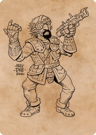 Image of Jan Jansen, Chaos Crafter Art Card [Commander Legends: Battle for Baldur's Gate Art Series]
