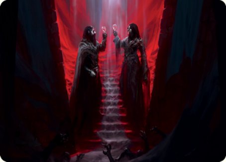 Image of Vampires' Vengeance Art Card [Innistrad: Crimson Vow Art Series]