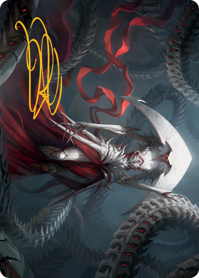 Image of Elesh Norn Art Card (Gold-Stamped Signature) [March of the Machine Art Series]