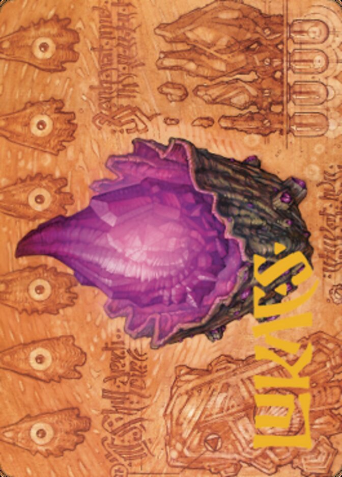 Image of Thorn of Amethyst Art Card (Gold-Stamped Signature) [The Brothers' War Art Series]
