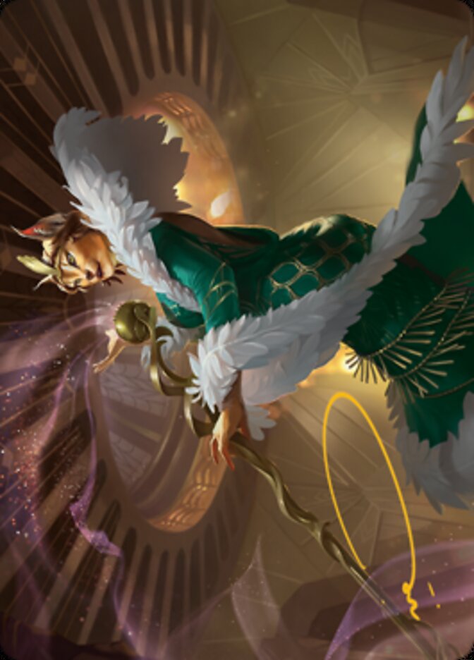 Image of Kitt Kanto, Mayhem Diva Art Card (Gold-Stamped Signature) [Streets of New Capenna Art Series]