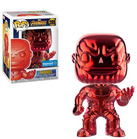 Image of Thanos (Red Chrome) (Walmart Exclusive) (Avengers Infinity War) (Marvel) #289