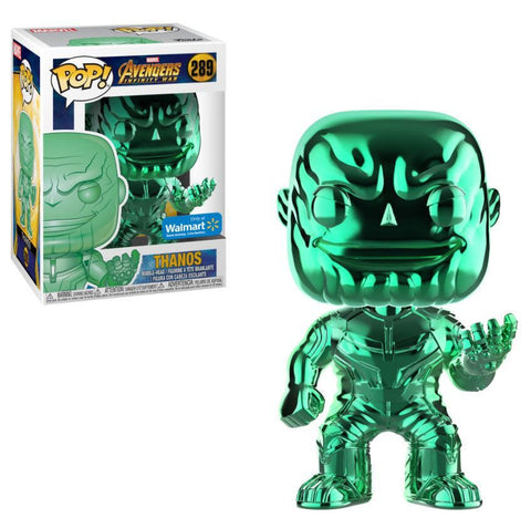 Thanos (Green Chrome) (Walmart Exclusive) (Avengers Infinity War) (Marvel) #289