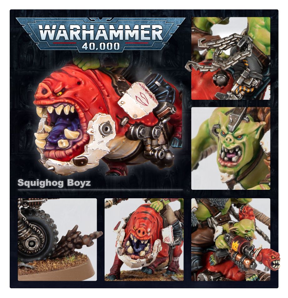 Image of Orks Squighog Boyz Warhammer 40,000