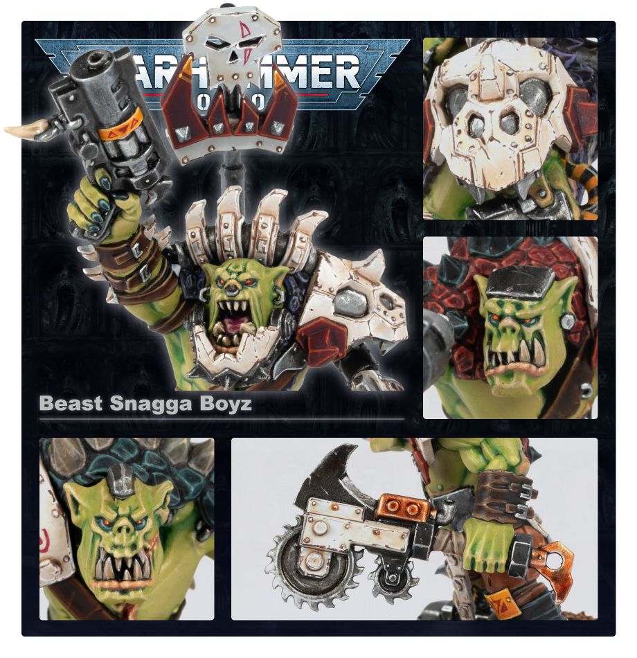 Image of Orks Beast Snagga Boys Warhammer 40,000