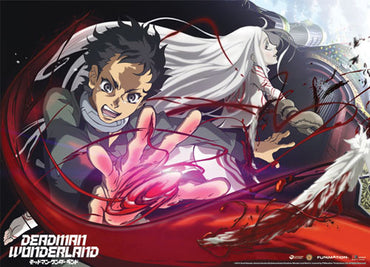 DEADMAN WONDERLAND GANTA & SHIRO WALLSCROLL