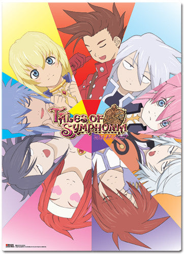 Image of TALES OF SYMPHONIA - GROUP 2 WALLSCROLL