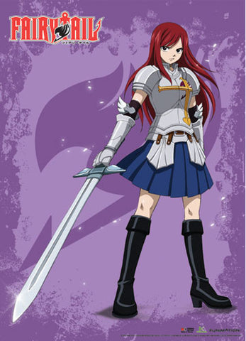 FAIRY TAIL - ERZA SINGLE SHOT WALLSCROLL