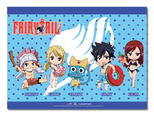 Image of FAIRY TAIL - SD GROUP 5 WALLSCROLL