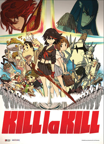 KILL LA KILL - GROUP WALLSCROLL