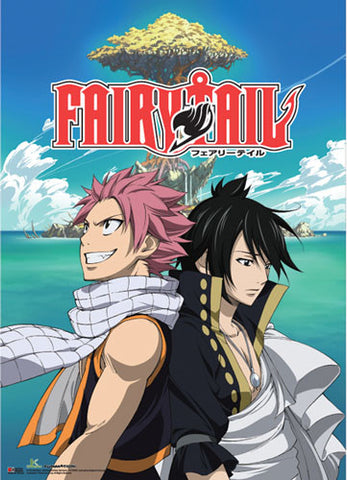 FAIRY TAIL - SEASON 4 KEY ART 1 WALLSCROLL