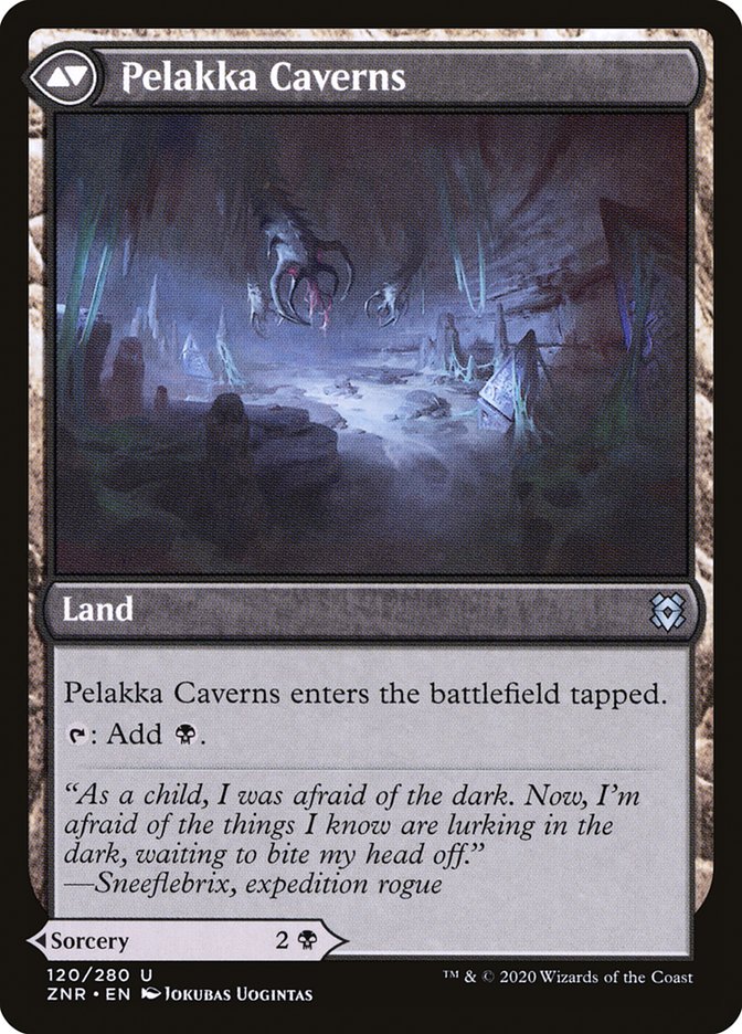 Image of Pelakka Predation // Pelakka Caverns [Zendikar Rising]